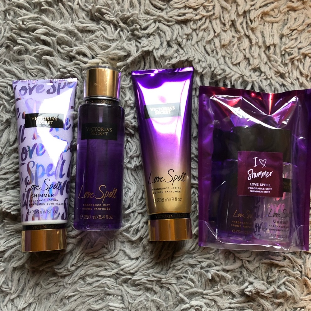 Victoria Secret’s Love Spell Bundle Lotion Spray